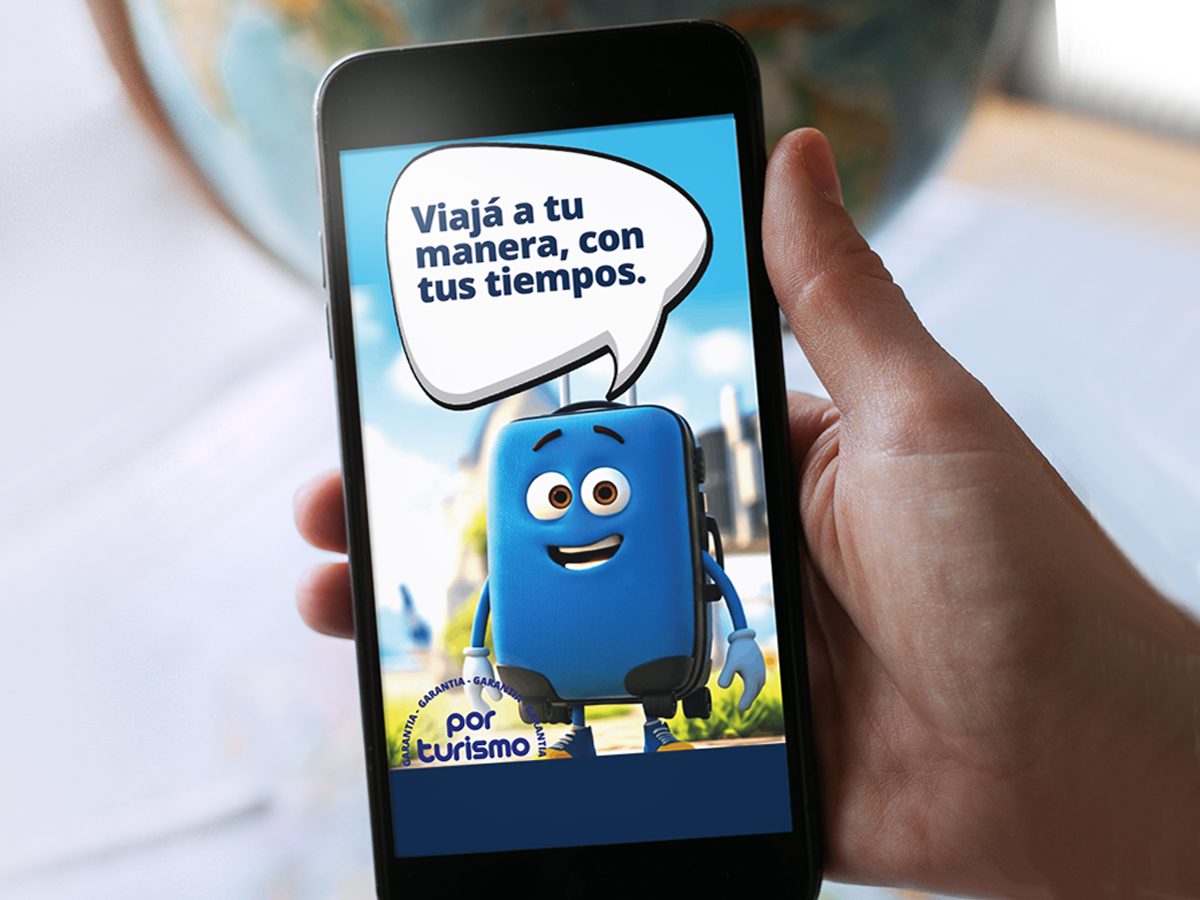 Carry en la pantalla de un celular: Viajá a tu manera, con tus tiempos